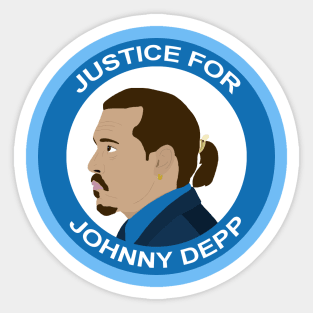 Justice for Johnny Depp Sticker